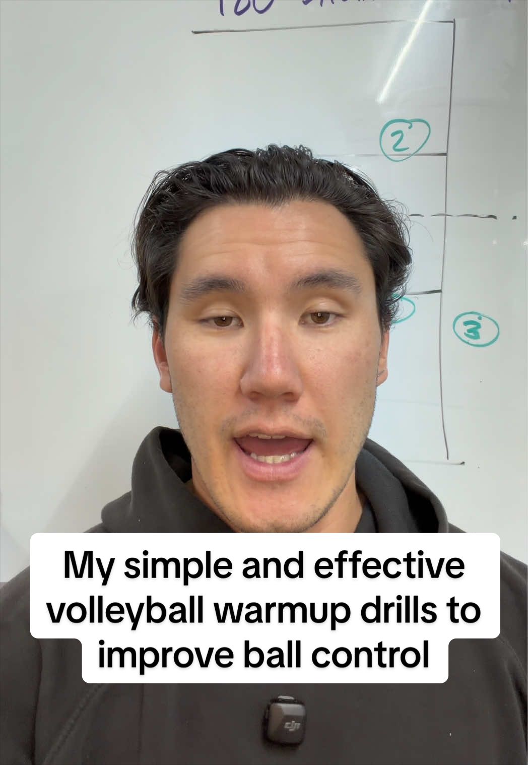 180-Shuttle Passing volleyball warmup drill demo thumbnail from ThatCoachKai